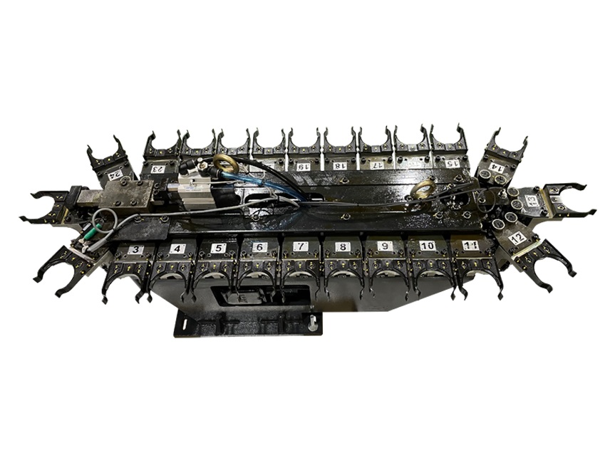 Horizontally Mounted Type of tooling magazines for Double Column Machining Center