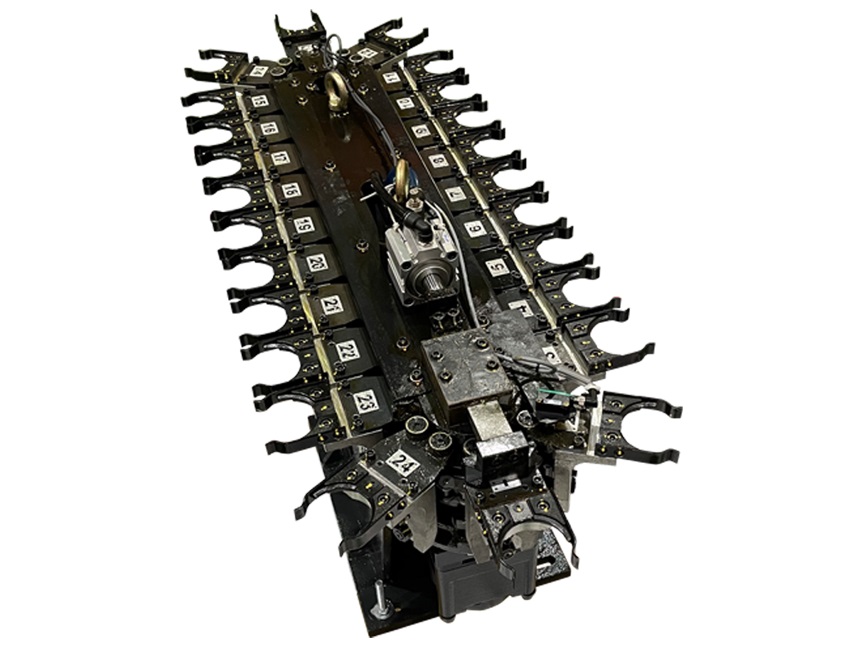 Horizontally Mounted Type of tooling magazines