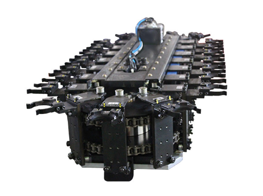 Horizontally mounted type of tooling magazines